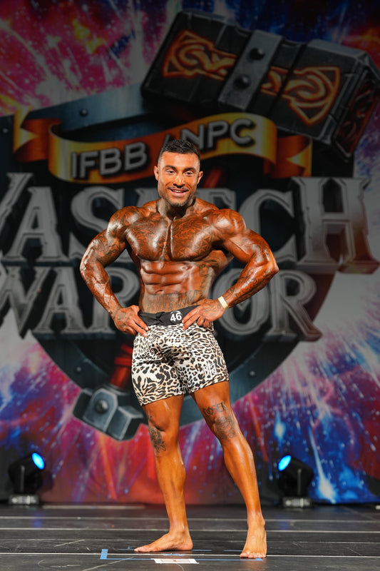 PATTY CHEETAHS – MEN’S PHYSIQUE BOARDSHORTS