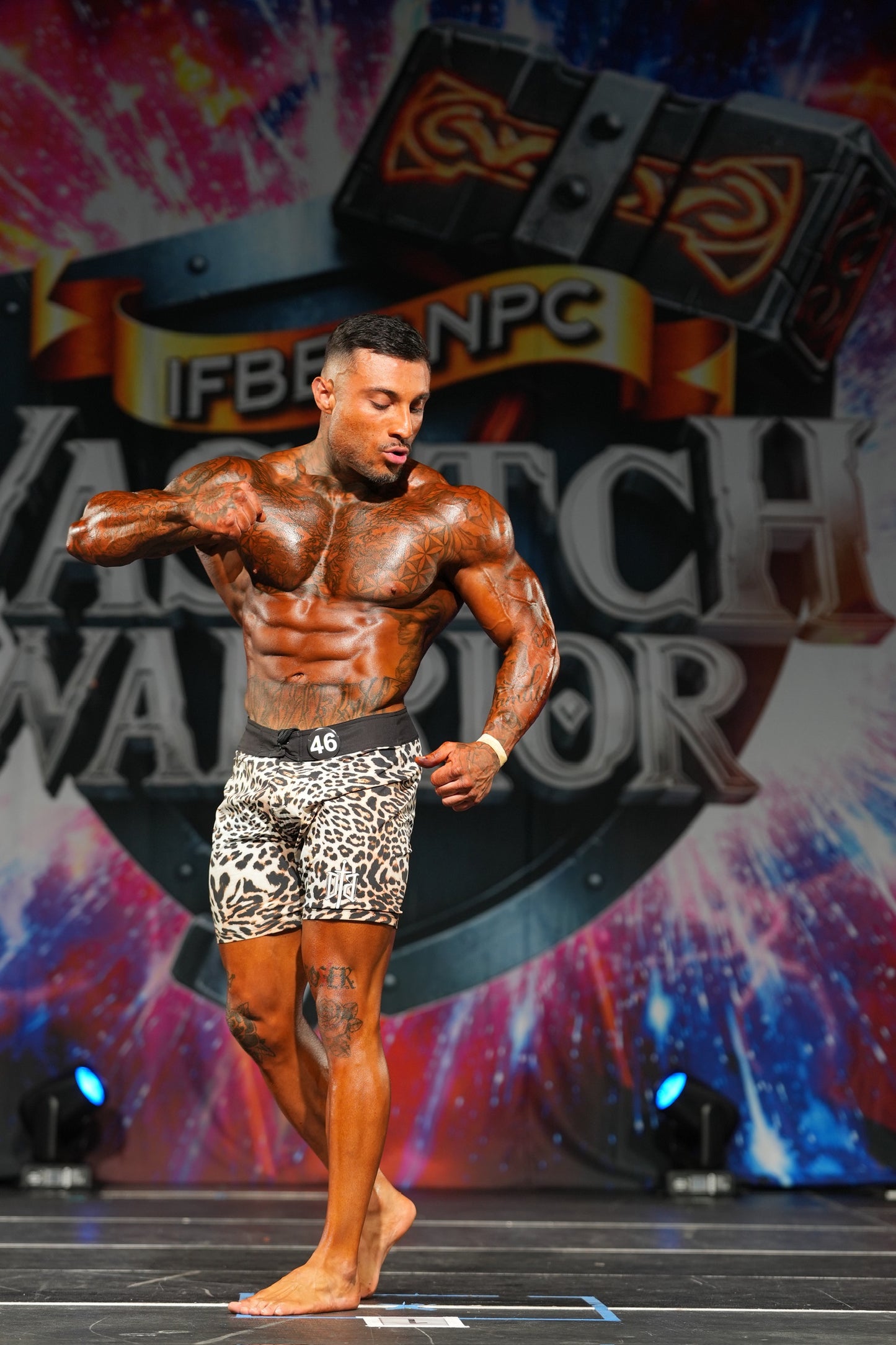 PATTY CHEETAHS – MEN’S PHYSIQUE BOARDSHORTS