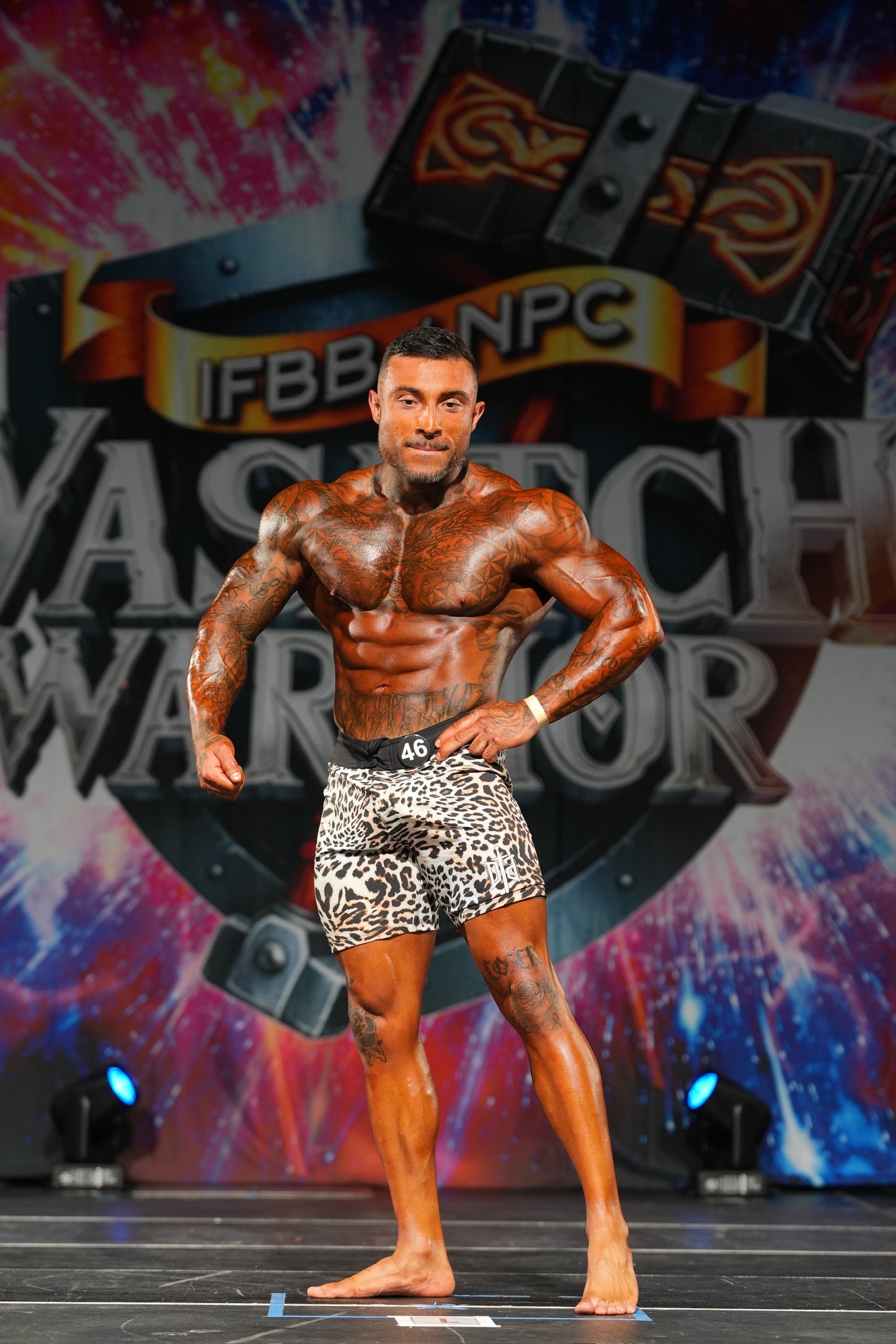 PATTY CHEETAHS – MEN’S PHYSIQUE BOARDSHORTS