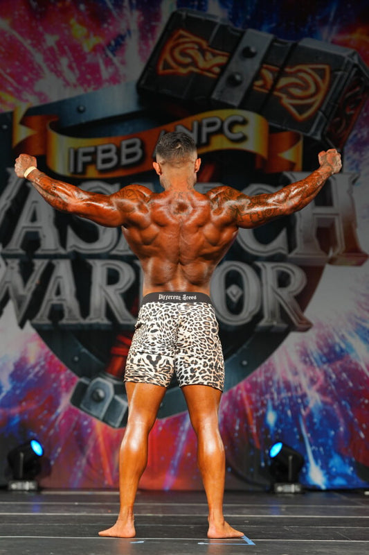 PATTY CHEETAHS – MEN’S PHYSIQUE BOARDSHORTS